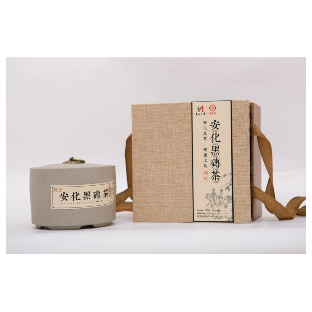 分级的安化黑茶形态